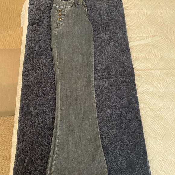 The Limited Denim Jeans -fit & flare Sz 2 - Picture 3 of 8